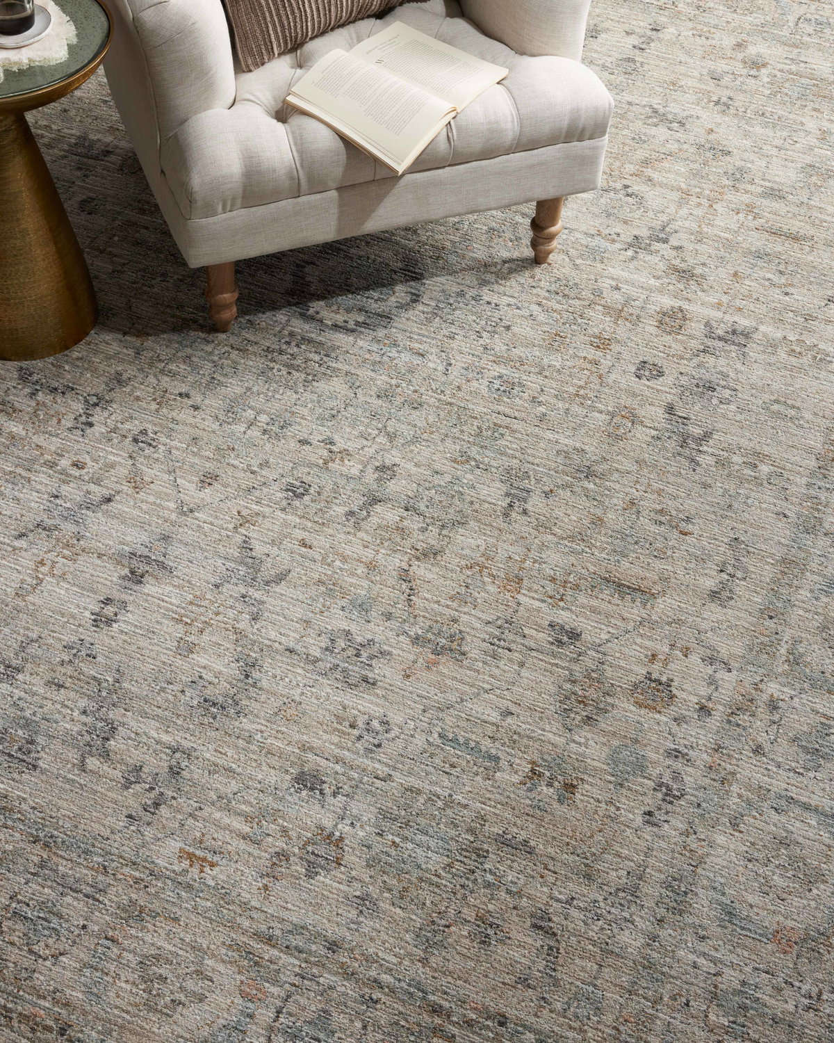 Jean Stoffer x Loloi Katherine Rug, 1'6" length x 1'6" width View 6