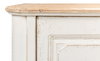 Antique Whitewash Sideboard, 4 Door, Cabinets & Sideboard by Sarreid, 83" length x 20" width x 36" height thumbnail 8