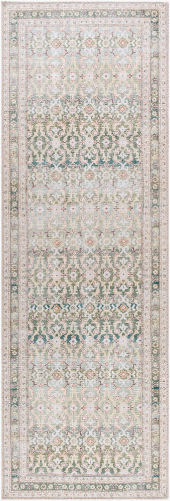 Rainier Machine Woven Rug, by Surya, 7'10.49" length x 2'7.5" width