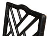 Brighton Bamboo Side Chair Black, by Sarreid, 1'10" length x 1'5" width x 3'3" height thumbnail 9