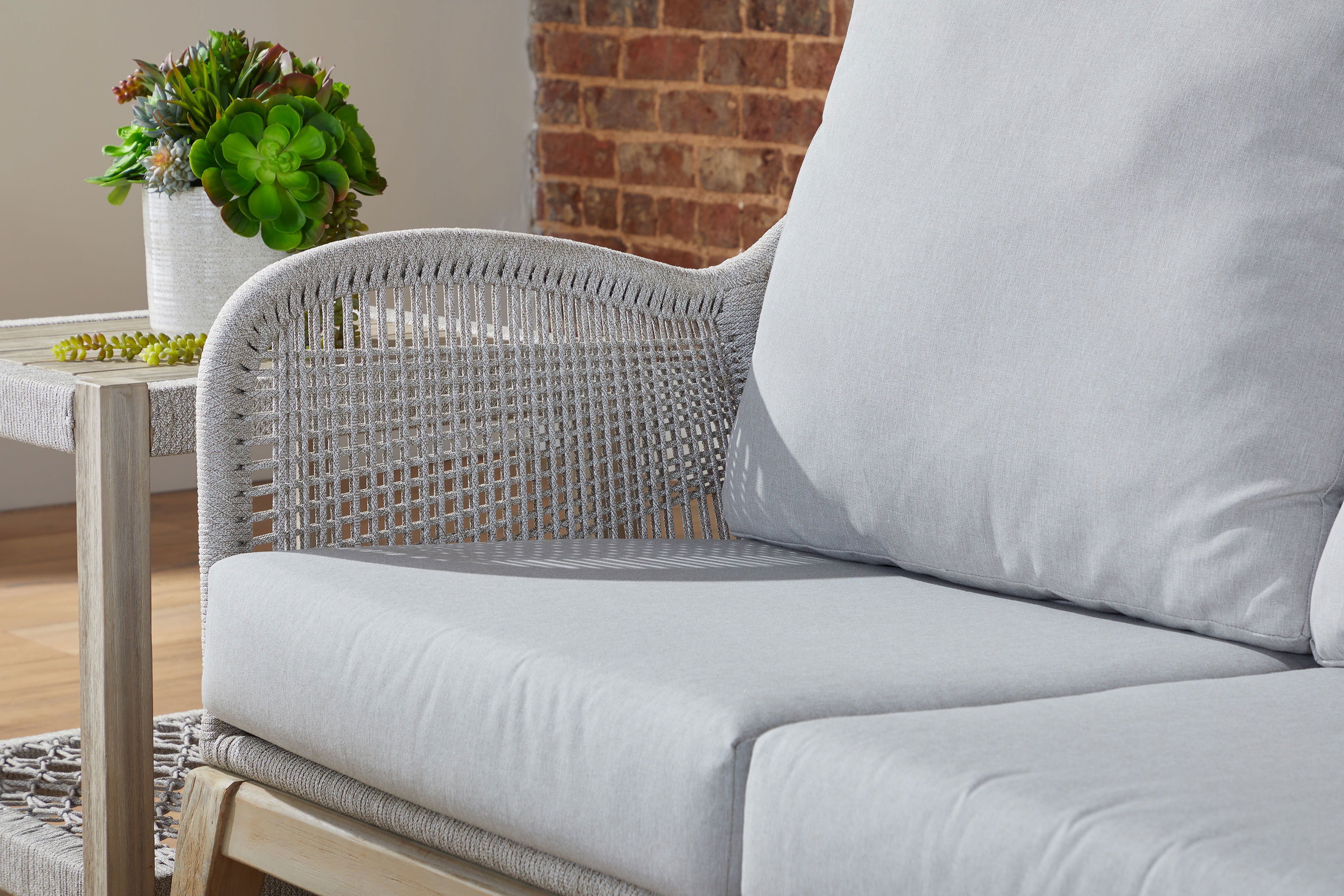 Wrap Outdoor End Table large image 