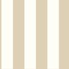 3-in Stripe Tan Metallic Wallpaper, by York Wall, 33' length x 1'8.5" width x 0.02" depth thumbnail 1