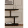 Miri Shelf Small Black, Shelving & Bookcase by Moe's Home, 63" width x 32.67" height x 11.5" depth thumbnail 5