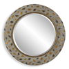 Copper Terrazzo Round Mirror thumbnail 0