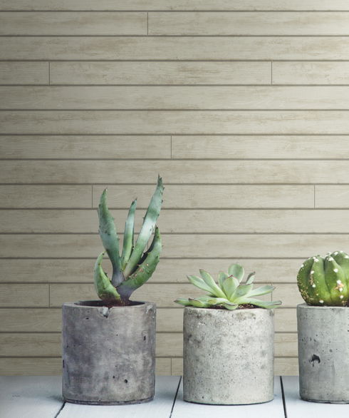 Skinnylap Grey & Brown Wallpaper