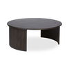 Penny Large Coffee Table Dark Brown, by Moe's Home, 39" width x 15.75" height x 39" depth thumbnail 2