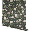 Roses Black Wallpaper, by York Wall, 27' length x 2'3" width x 0.02" depth thumbnail 4