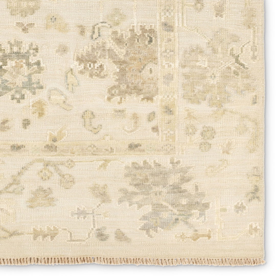 Jaipur Living Meirion KYD01 Handknotted Oriental Ivory Area Rug (6'x9') large image 