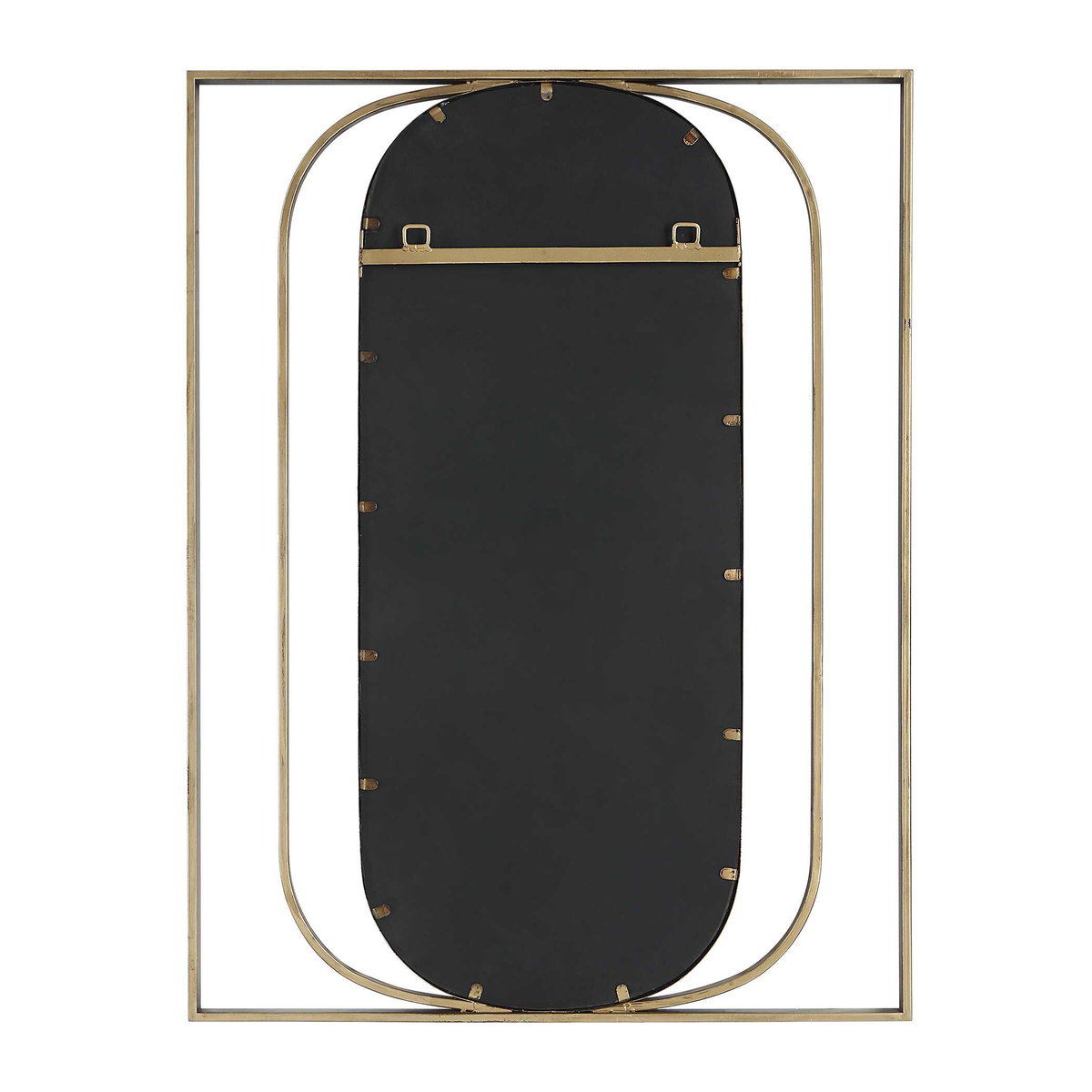 Replicate Contemporary Oval Mirror, by Uttermost, 30" width x 40" height x 1.25" depth View 7