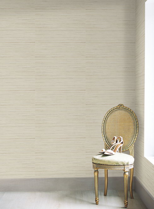 Ragtime Silk Beige Wallpaper
