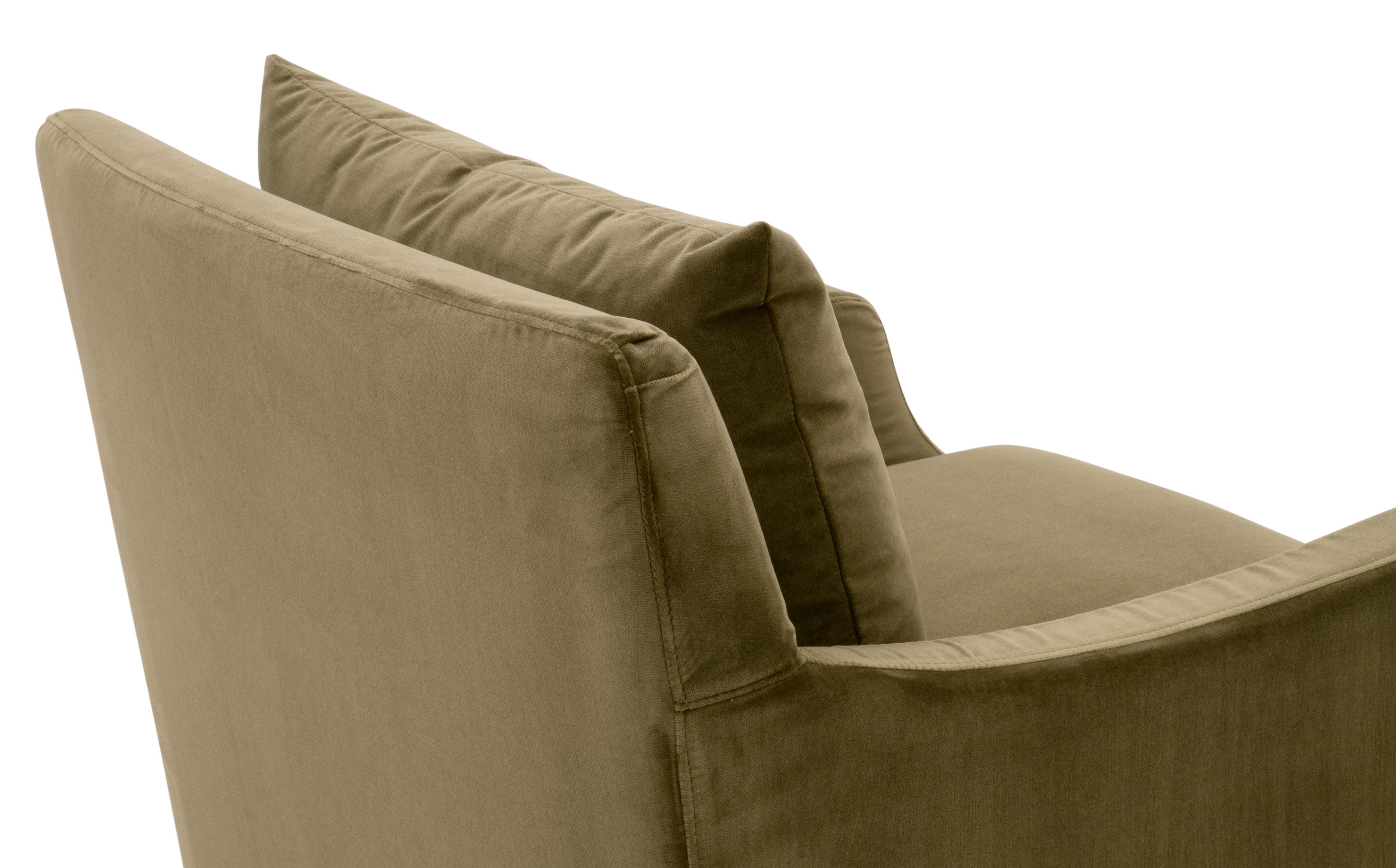 Jade Slipcover Club Chair, Accent Chair by Essentials for Living, 29.5" width x 33" height x 34.25" depth View 8