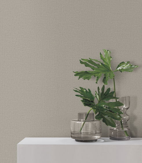 Su Tela Taupe Wallpaper