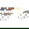 Sailor Dining Chair Brown - Set Of Two thumbnail 1
