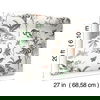 Botanicals & Lemurs White & Green Peel & Stick Wallpaper thumbnail 7