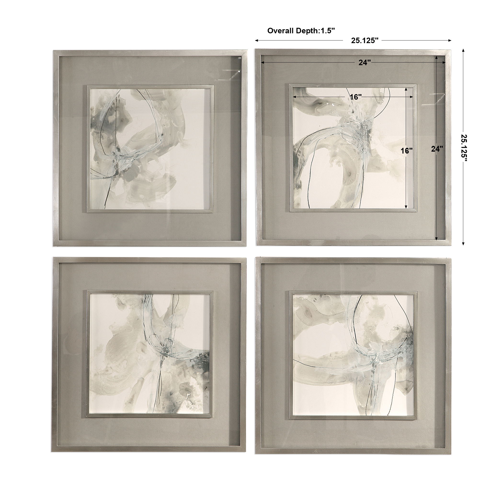 Divination Abstract Art, S/4 large image 