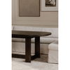 Fable Slipcover Dining Banquette L-shape Beige 139.5in thumbnail 8