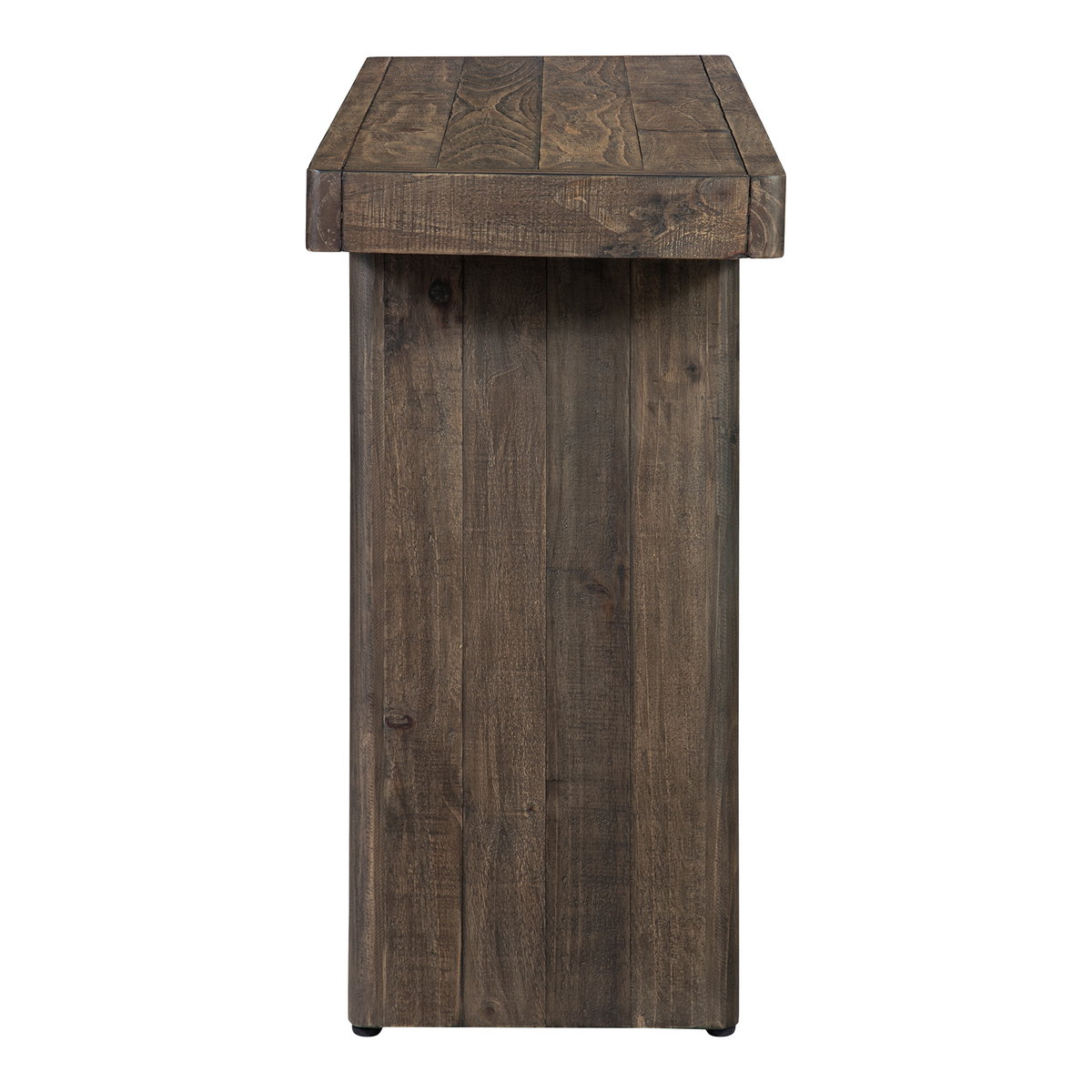 Monterey Console Table Aged Brown, by Moe's Home, 60" width x 30" height x 15.75" depth View 4