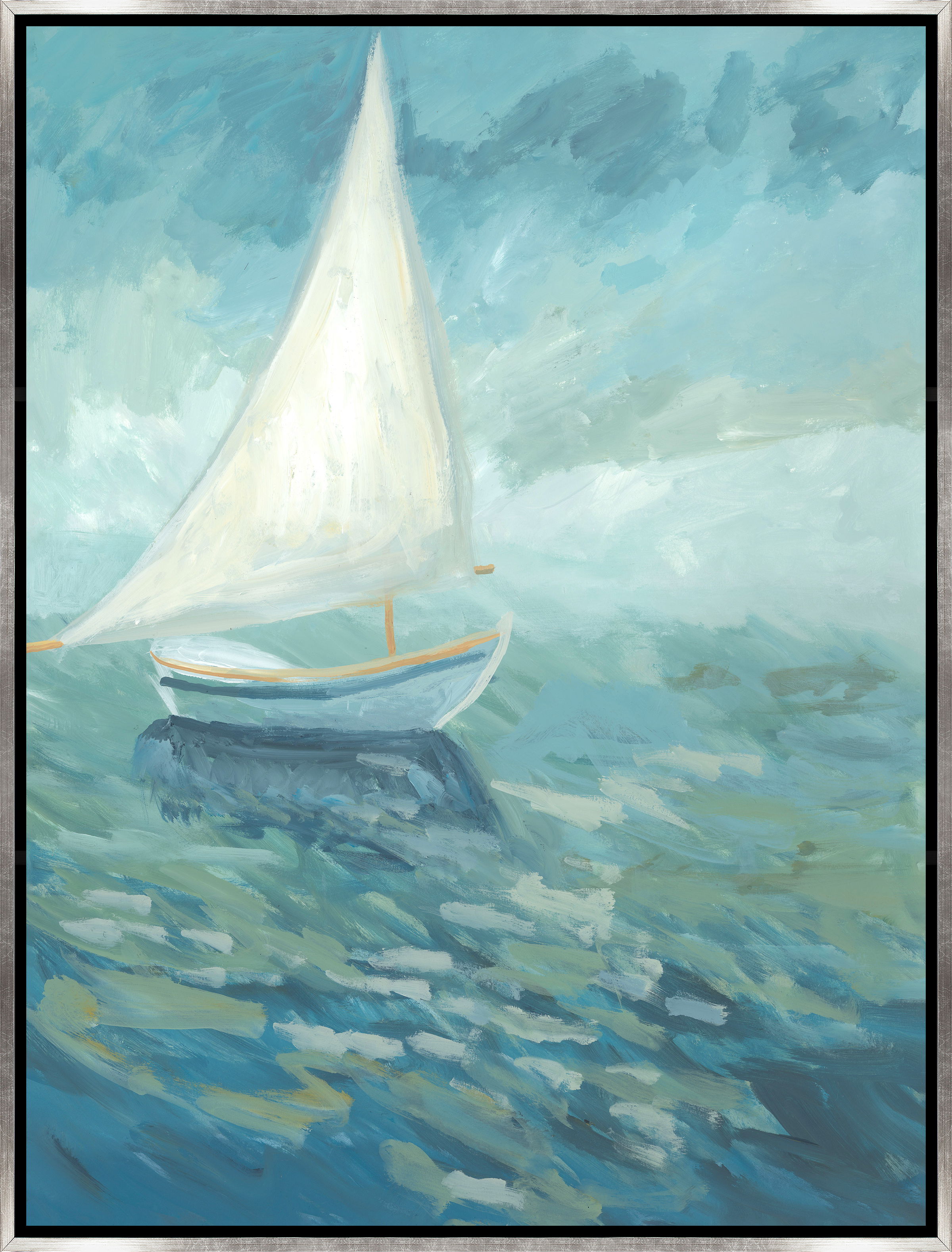 25.5 x 33.5 Drifting Sail, Art by Leftbank Art, 25.5" width x 33.5" height View 1