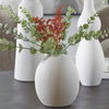 Forma White Ceramic Vases, Set/3 thumbnail 2