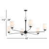 Ginevra 6 - Light Chandelier, by Cyan Design, 62" width x 16" height x 62" depth thumbnail 8