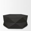 Arreto Hexagonal Hinged Solid Wood Top and Base Coffee Table thumbnail 5