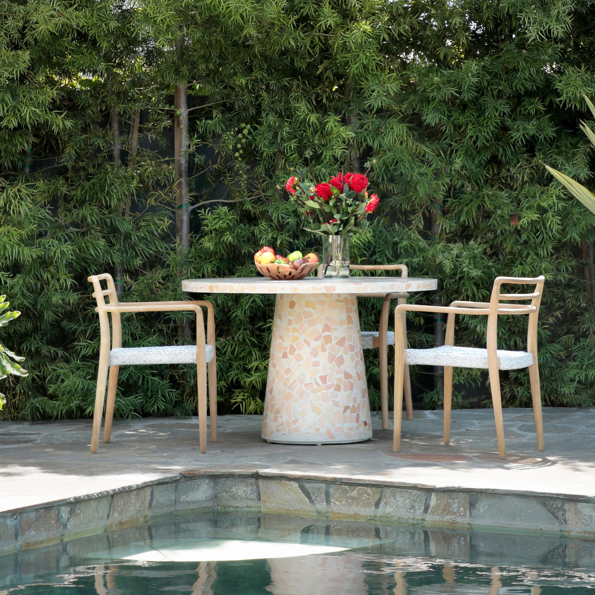 Detta Dining Chair, by Dovetail, 23" width x 31" height x 22" depth View 5