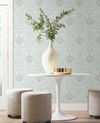 Gatsby Damask Blue Wallpaper thumbnail 2