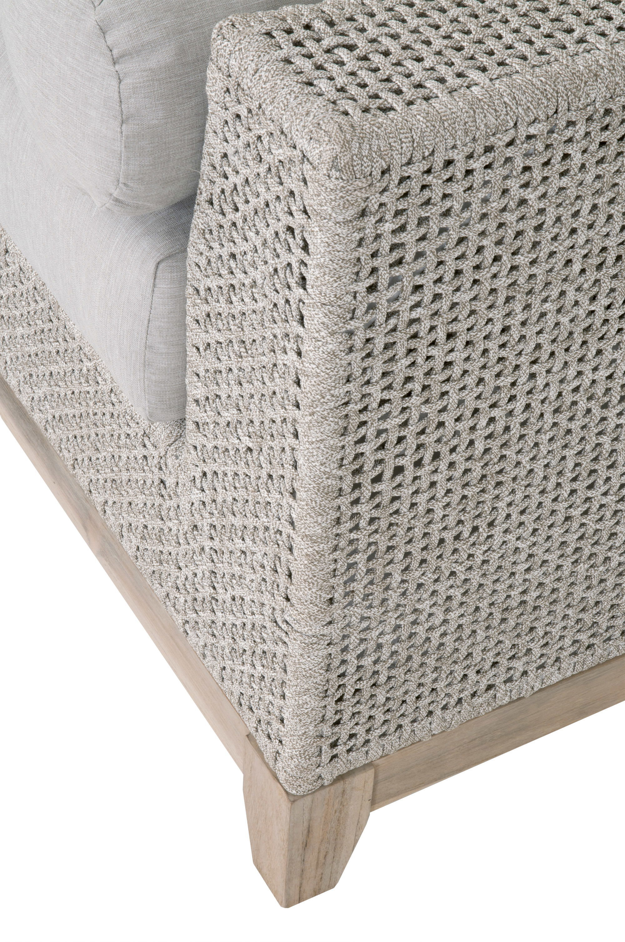 Tropez Outdoor 90' Sofa, Seating by Essentials for Living, 90" width x 28.75" height x 35" depth View 6