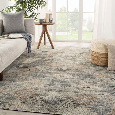 Nakoda Hand-Knotted Tribal Black/ White Area Rug