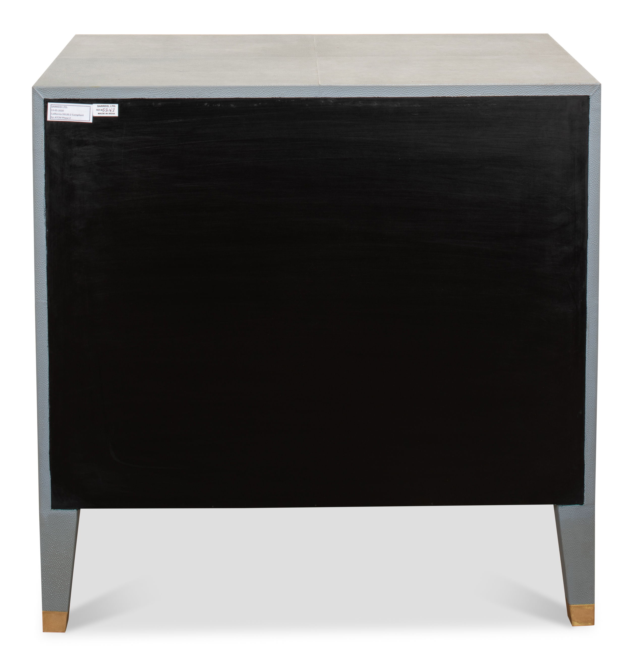 *Gabriella Night Stand, Storm Grey large image 