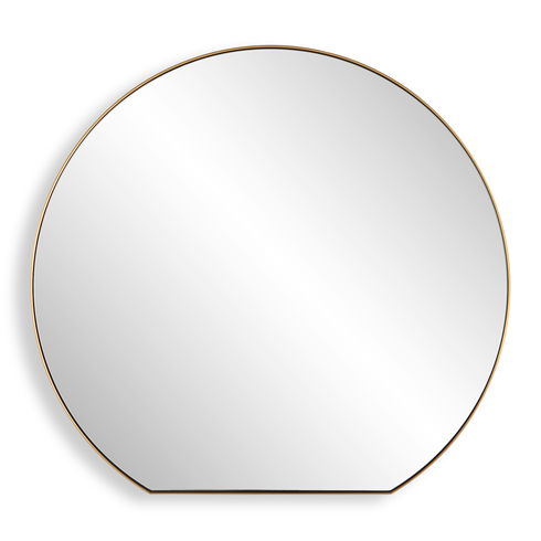 Cabell Small Brass Mirror