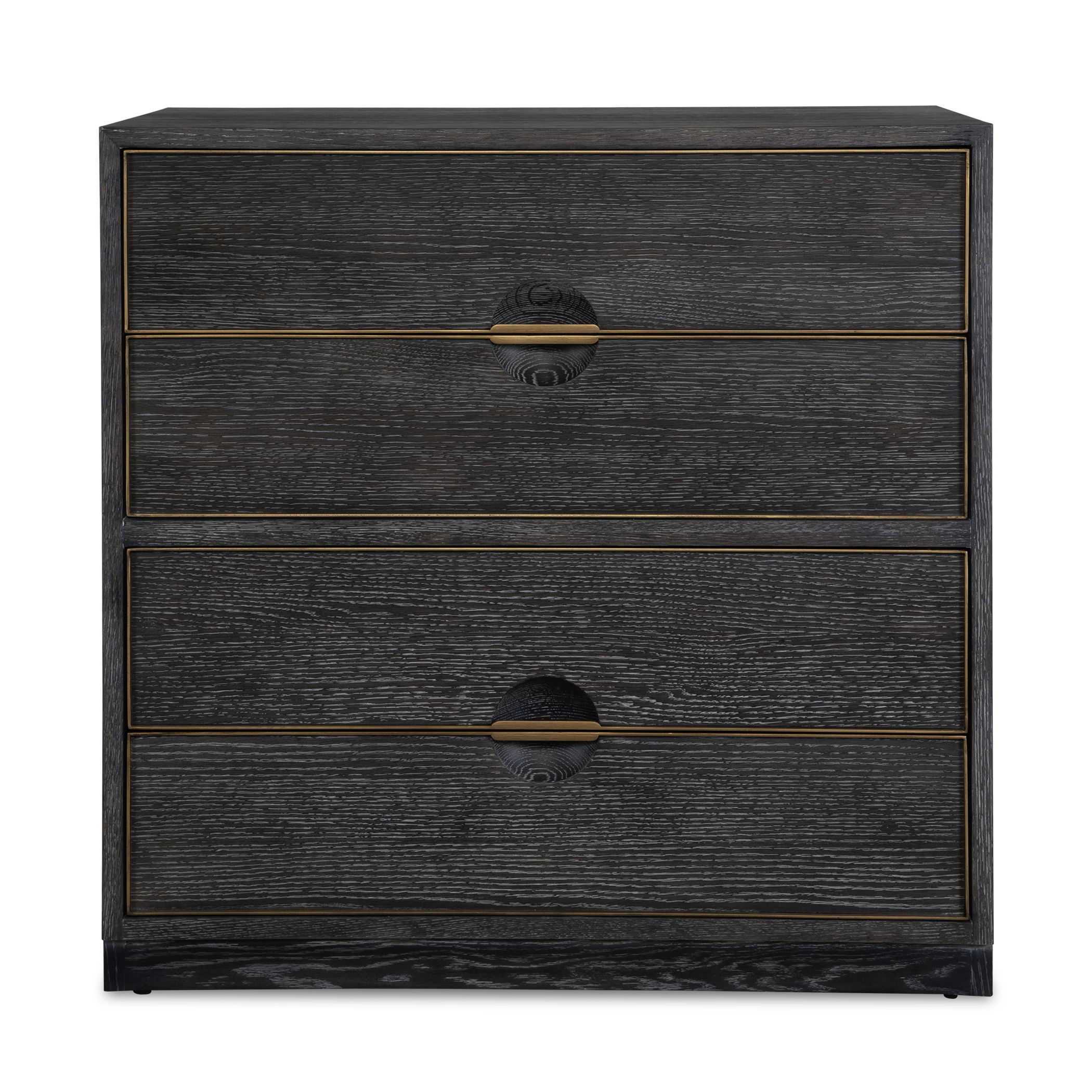 Besos 4 Drawer Walnut Chest large image 