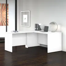 Online Designer Home/Small Office Studio C L Shaped Desk with Return