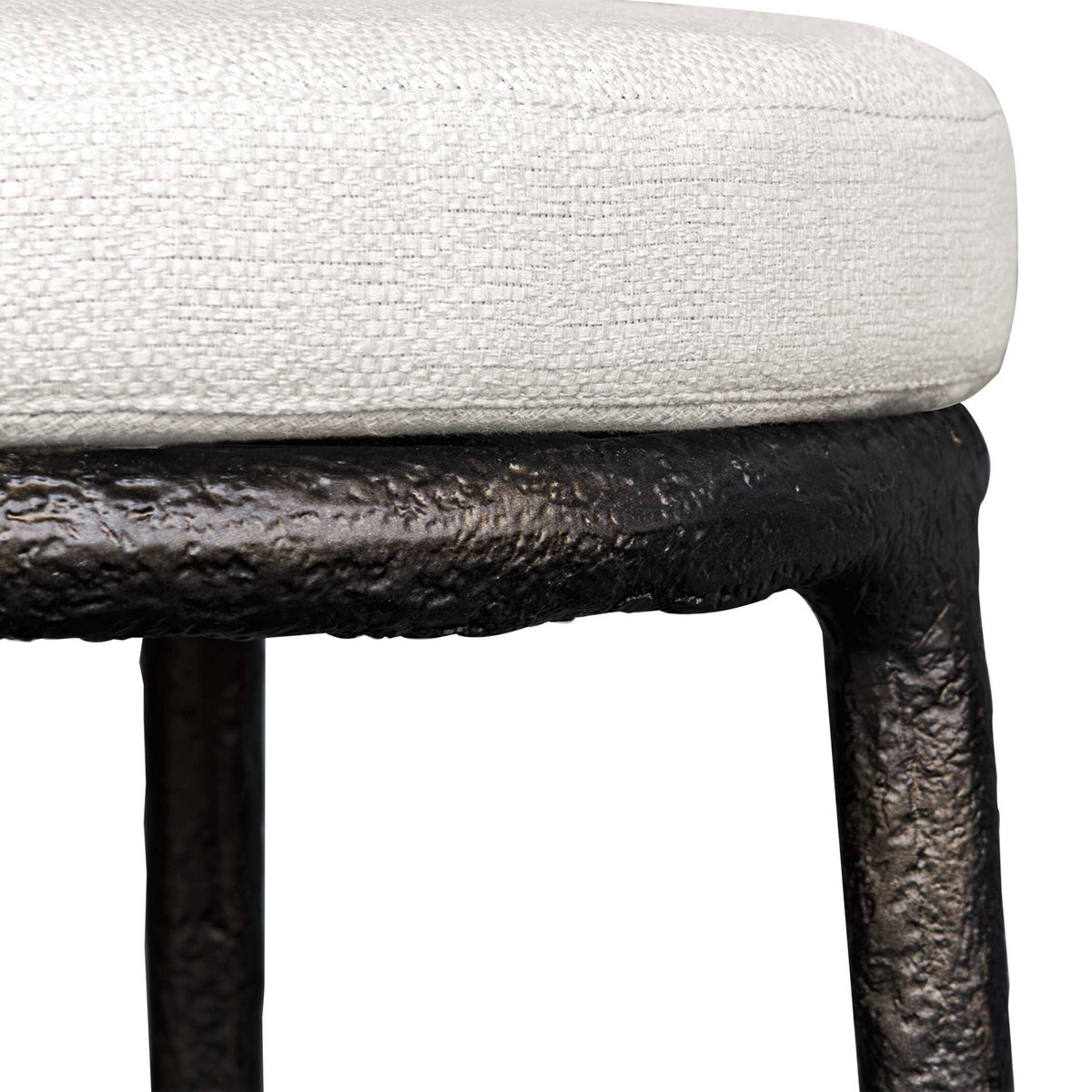 Thayer Outdoor Counter Stool, Outdoor Stool by Uttermost, 1'7.1" width x 2'2.5" height x 1'7.1" depth View 6