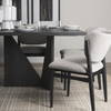 Tarro 84'L x 42'W Rectangular Dining Table | Black Wood | Seats 8, by Mercana, 84" length x 42" width x 30" height thumbnail 3