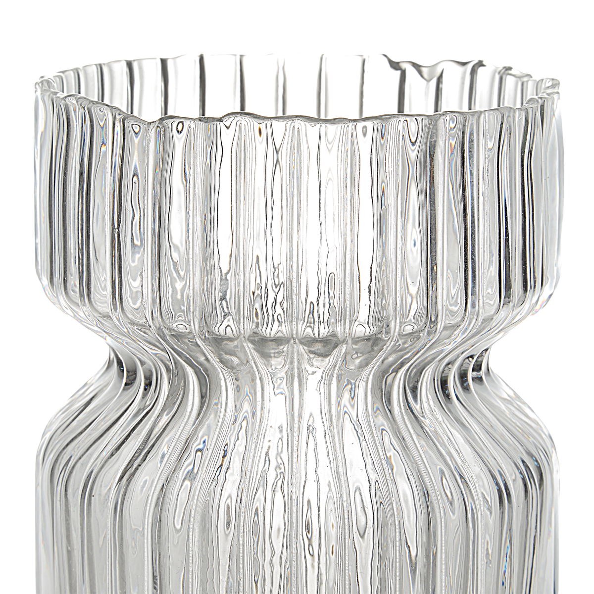 Gladys Glass Vase, by Renwil, 7.4" height x 4.5" depth View 3