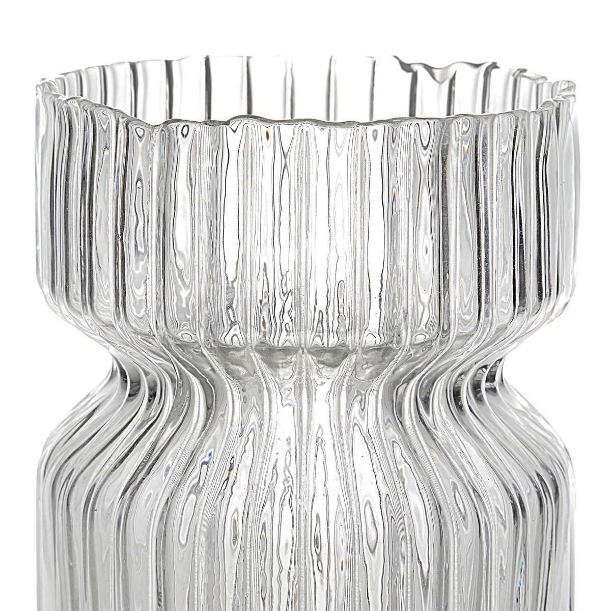 Gladys Glass Vase, by Renwil, 7.4" height x 4.5" depth View 3