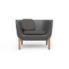 Inou Elements Arm Chair, Outdoor Furniture by Crescent Garden, 2'10.3" width x 2'2.4" height x 2'3.7" depth thumbnail 1