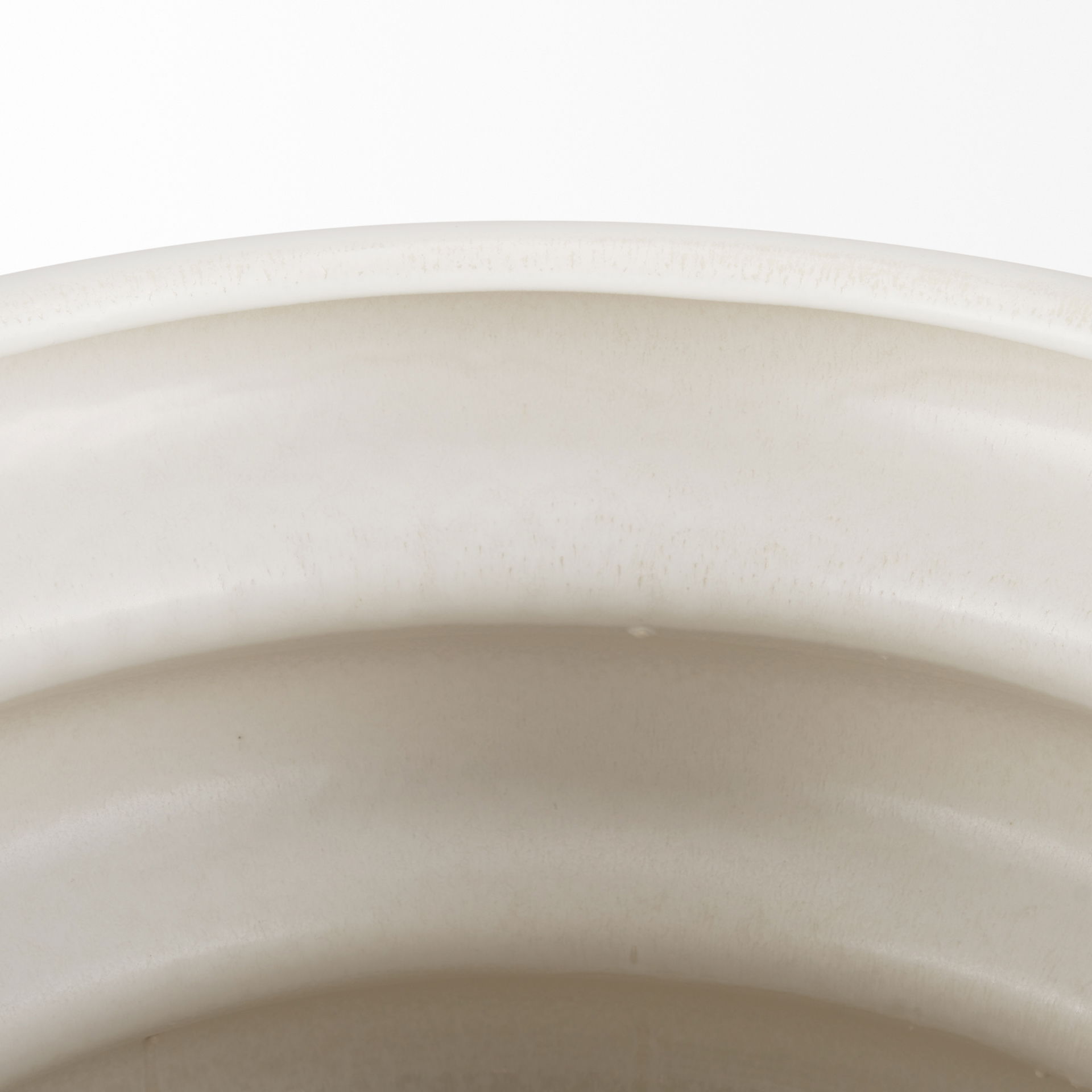 Twyla Tall Cream Glazed Floor Ceramic Vase, by Mercana, 16.5" length x 16.5" width x 14.25" height View 5