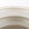 Twyla Tall Cream Glazed Floor Ceramic Vase, by Mercana, 16.5" length x 16.5" width x 14.25" height thumbnail 5