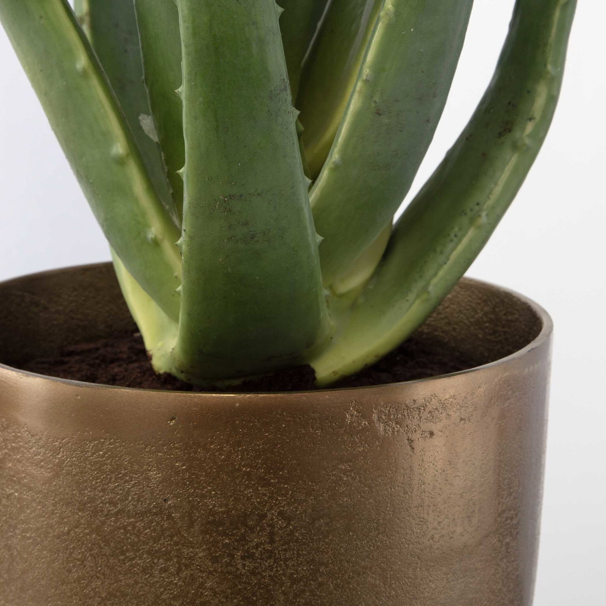 Arabia Aloe Planter, Artificial Plants & Flower by Uttermost, 19.7" width x 37" height x 19.7" depth View 4