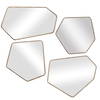 Linneah Modern Mirrors Set/4, by Uttermost, 12.12" width x 20.12" height x 1" depth thumbnail 1