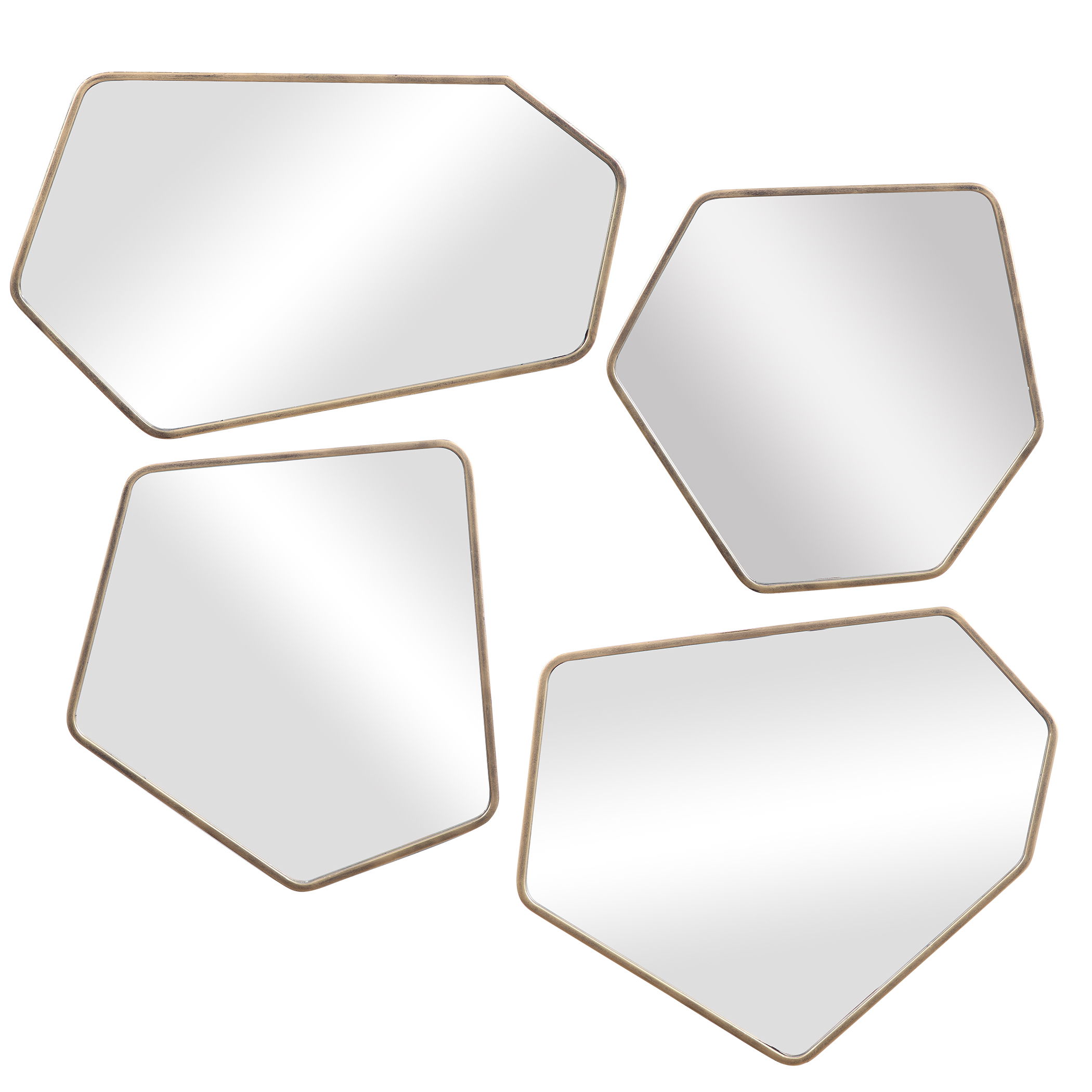 Linneah Modern Mirrors Set/4 large image 