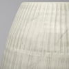 Reyan Small Pearl White Ceramic Striped Vase thumbnail 9