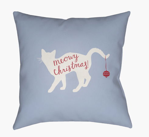Meowy Accent Pillow
