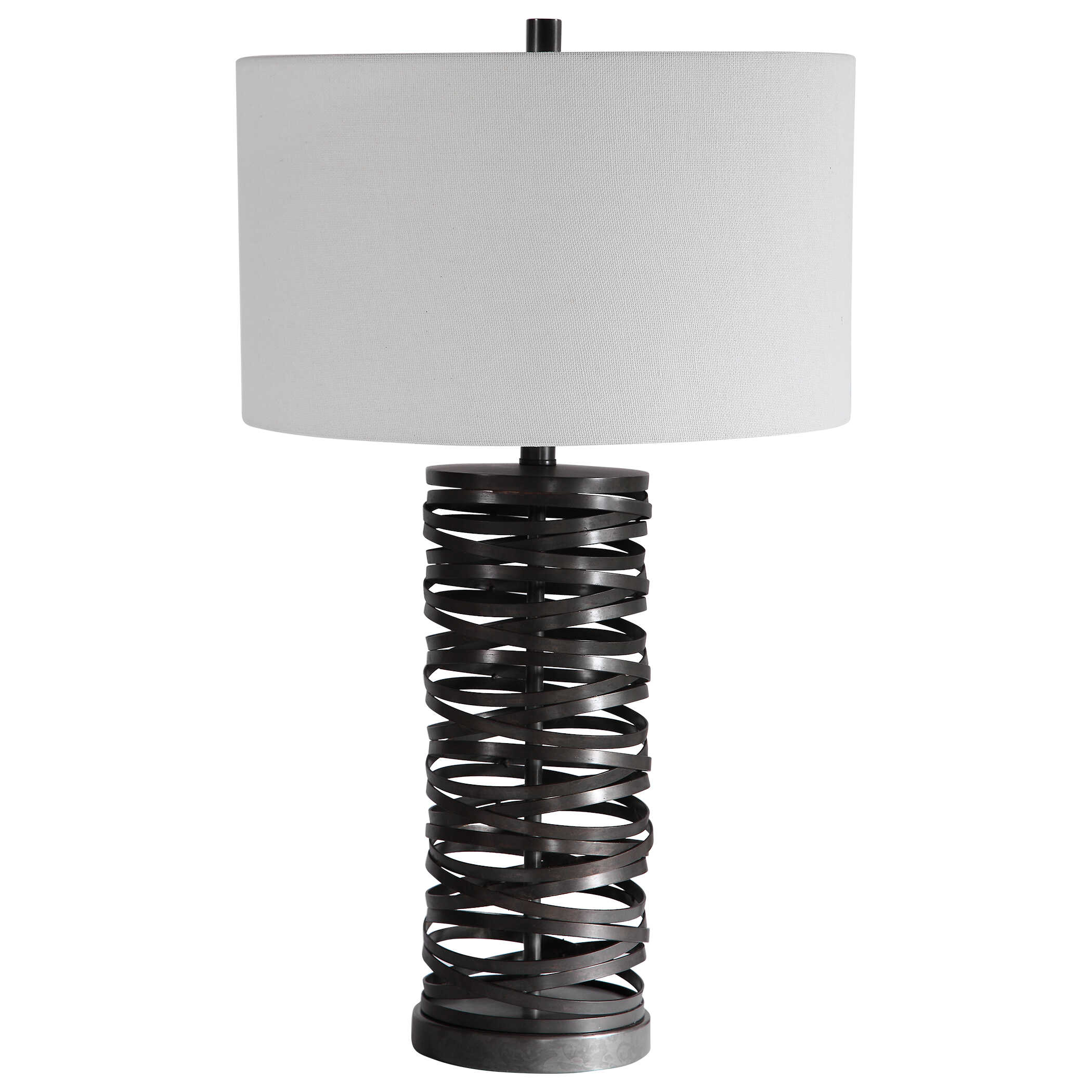 Alita Rust Black Table Lamp large image 