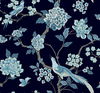 Fanciful Navy Wallpaper, by York Wall, 27' length x 2'3" width x 0.02" depth thumbnail 1