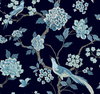 Fanciful Navy Wallpaper, by York Wall, 27' length x 2'3" width x 0.02" depth thumbnail