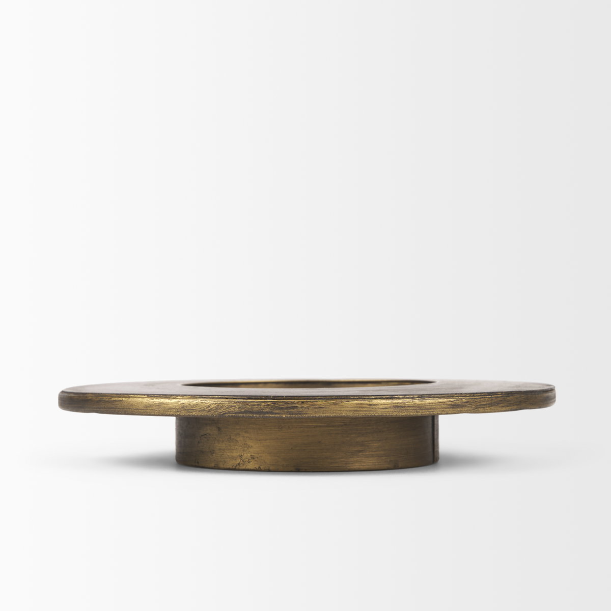 Vivian Gold Metal and Glass Hurricane Candle Holder (Set of 2), Candles & Candle Holder by Mercana, 9.06" length x 9.06" width x 13.98" height View 10