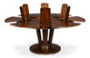 Soho Jupe Dining Table  Medium, by Sarreid, 4'7" length x 4'7" width x 2'6" height thumbnail 8